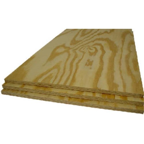 Alexandria Moulding Alexandria Moulding PY007-PY048C 0.38 in. 2 x 4 ft. Plywood Panel 511306